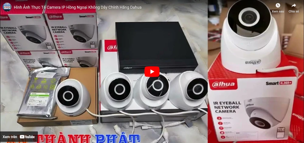 Báo Giá Camera Ip Dahua Chính Hãng