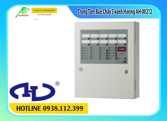 Lắp đặt camera Trung Tâm Báo Cháy Horing AH-00212(5 Kênh)