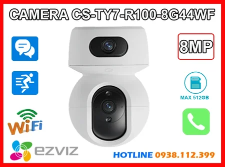 Lắp đặt camera Camera 2 Mắt EZVIZ CS-TY7-R100-8G44WF