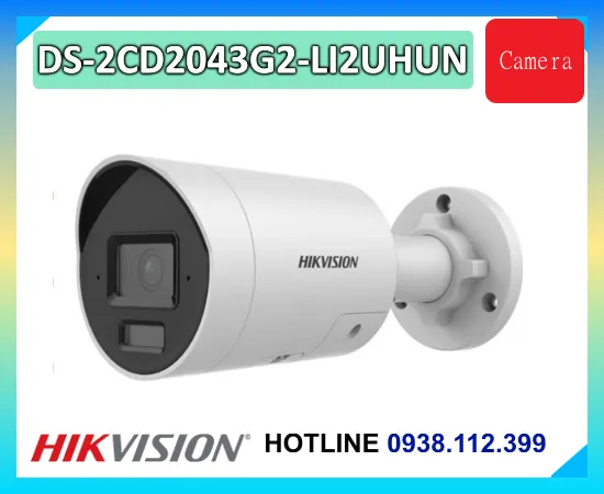 DS-2CD2043G2-LI2UHUN, Camera DS-2CD2043G2-LI2UHUN, Giá DS-2CD2043G2-LI2UHUN, Báo giá DS-2CD2043G2-LI2UHUN, Thông số DS-2CD2043G2-LI2UHUN, Camera Hikvision DS-2CD2043G2-LI2UHUN, Camera IP 4MP DS-2CD2043G2-LI2UHUN, Mua DS-2CD2043G2-LI2UHUN chính hãng, Lắp đặt camera DS-2CD2043G2-LI2UHUN