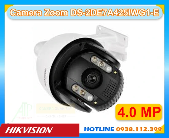Camera Hikvision DS-2DE7A425IWG1-E, DS-2DE7A425IWG1-E, Camera PTZ Hikvision 4MP, Camera Speed Dome Hikvision 25X, Camera Zoom Quang Học 25X Hikvision, Camera Hồng Ngoại 200m Hikvision, Camera AcuSense Hikvision, Camera IP PTZ Hikvision Chính Hãng