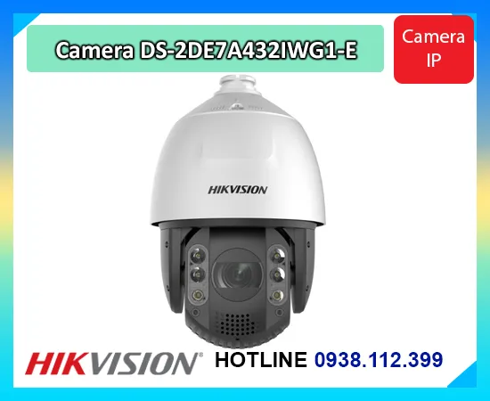 Camera Hikvision DS-2DE7A432IWG1-E, DS-2DE7A432IWG1-E, Camera Speed Dome Hikvision 32X, Camera PTZ Hikvision 4MP, Camera AcuSense Hikvision 32X, Camera Hồng Ngoại 200m Hikvision, Camera Zoom Quang Học 32X Hikvision, Camera IP Hikvision Chính Hãng