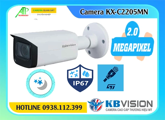 Lắp đặt camera Camera Thân KX-C2205MN