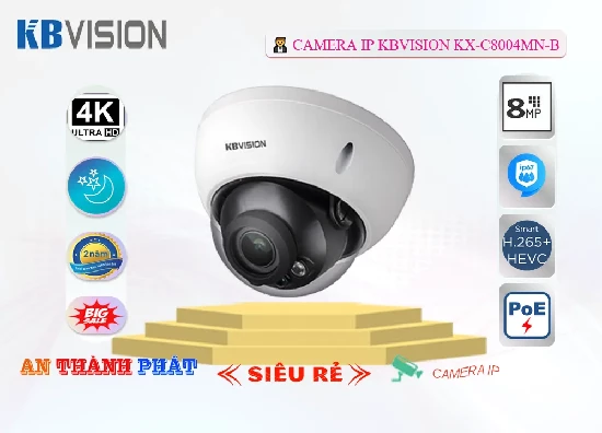  Lắp đặt camera IP KX-C8004MN-B là một sản phẩm cao cấp, đáng tin cậy và đáng để đầu tư với độ phân giải siêu nét 8MP, khả năng chống ngược sáng, chức năng IVS và khả năng hoạt động ổn định trong mọi điều kiện đảm bảo cho việc giám sát an ninh trở nên hiệu quả
