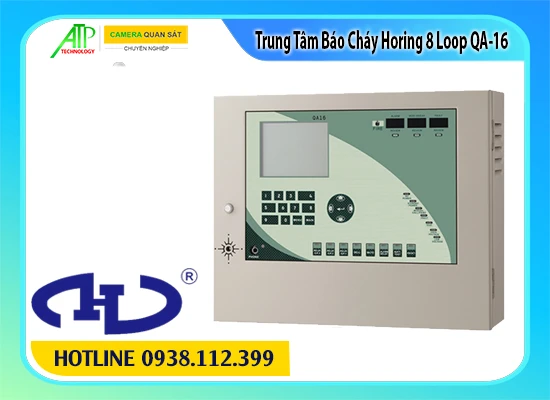 Lắp đặt camera Trung Tâm Báo Cháy Horing 8 Loop QA-16