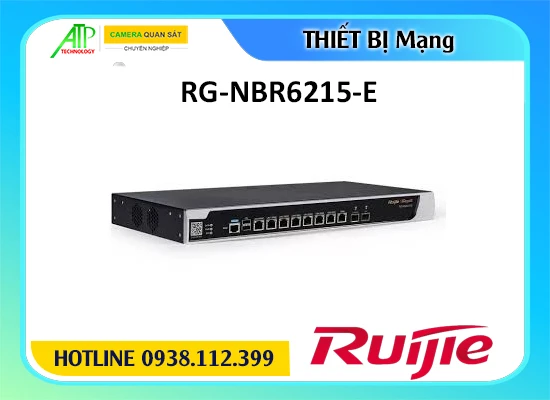 Lắp đặt camera Switch Managed 8 Port RG-NBR6215-E
