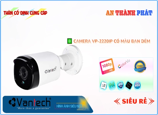  Camera IP POE VP-2220IP Chất Lượng Hình 2.0 MP FULL HD 1080P Sắt nét tiết kiệm chi phí Hình ảnh sắt nét ban đêm Hồng Ngoại 10m Ứng dụng khả năng Thu Âm Chất lượng Hình ảnh ban đêm chất lượng với Hồng Ngoại SMD Mạnh Mẽ với công nghệ CMOS Màu đẹp hơn H.265+/H.265/H.264+/H.264 IP POE thiết kế camera mỹ thuật Dome Kim loại Hồng Ngoại SMD Trang bị Chống Ngược Sáng DWDR 130db