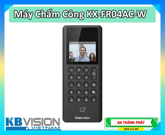 Khóa cửa KX-FR04AC-W, Khóa thông minh KX-FR04AC-W, Máy chấm công KX-FR04AC-W, Kiểm soát ra vào KX-FR04AC-W, Khóa khuôn mặt KX-FR04AC-W, Máy nhận diện KX-FR04AC-W, Thiết bị KX-FR04AC-W