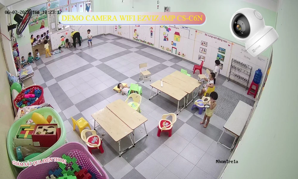 CS-C6N-D0-8B4WF sắc nét Wifi Ezviz