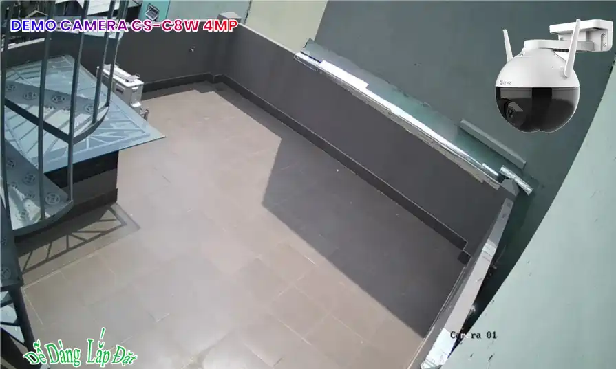 CS-C8W 2K+ 4MP sắc nét Wifi Ezviz