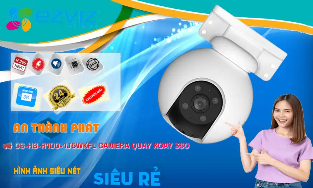 ➠ CS-H8-R100-1J5WKFL sắc nét Wifi Ezviz ➠ CS-H8-R100-1J5WKFL sắc nét Wifi Ezviz