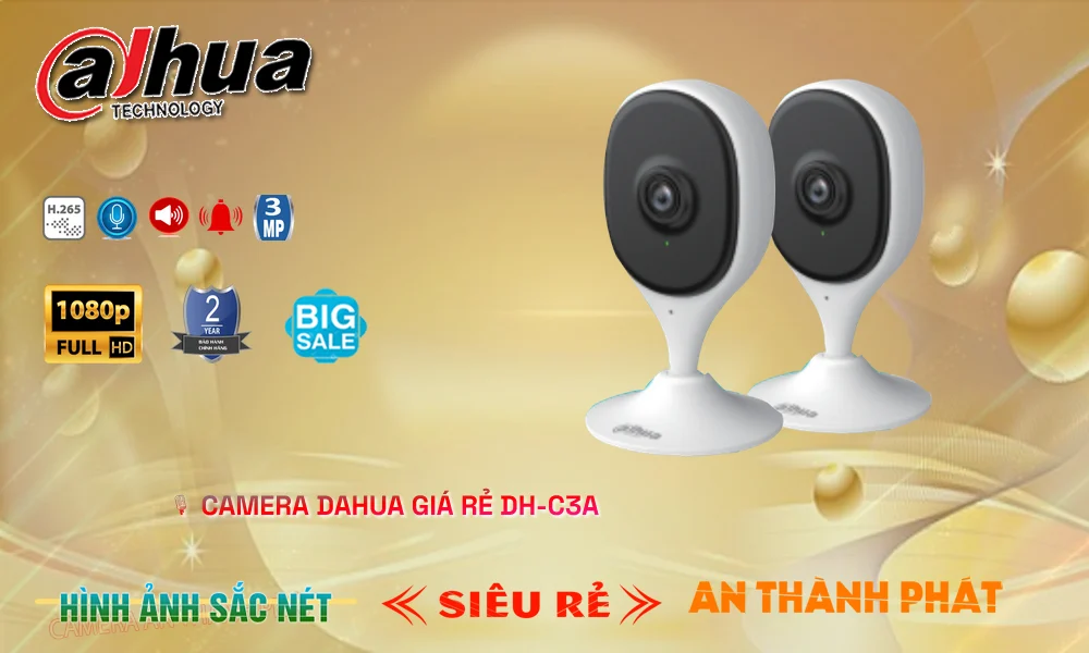DH-C3A Camera An Ninh Chức Năng Cao Cấp