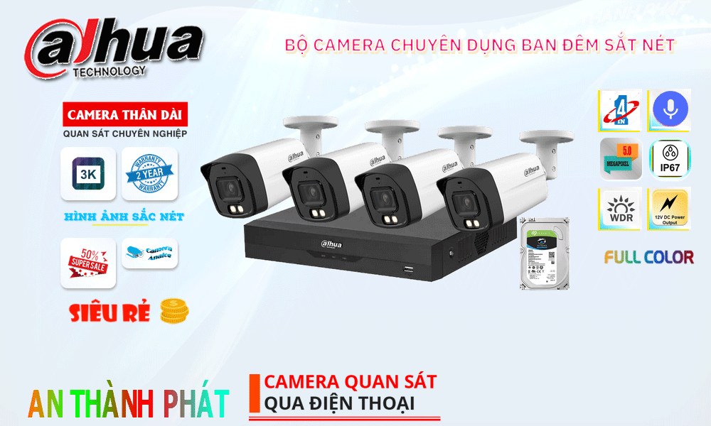 Bộ Camera Chuyên Dụng Ban Đêm Bộ Camera Chuyên Dụng Ban Đêm Lắp camera giám sát