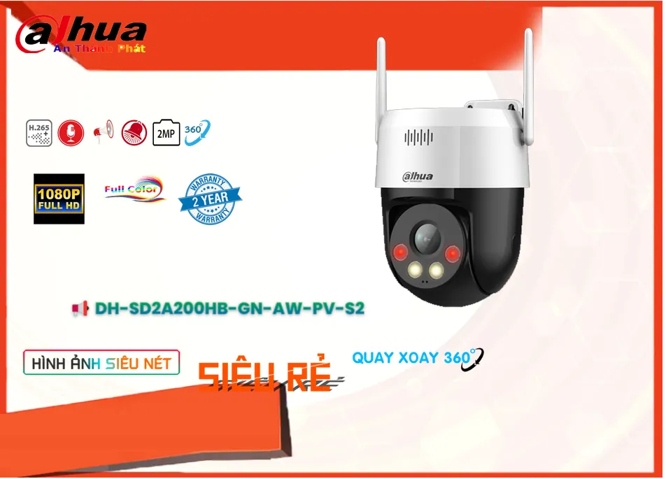 DH-SD2A200HB-GN-AW-PV-S2 Camera An Ninh Hình Ảnh Đẹp DH-SD2A200HB-GN-AW-PV-S2 Camera An Ninh Hình Ảnh Đẹp