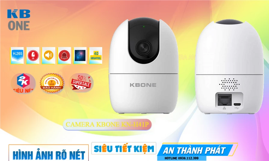 KN-H41P sắc nét Wifi KBone