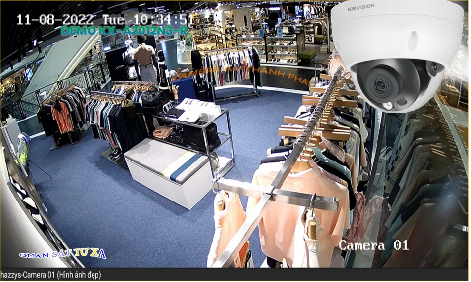  Camera quan sát  Dùng Bộ Trọn bộ camera cửa hàng giám sát siêu nét
