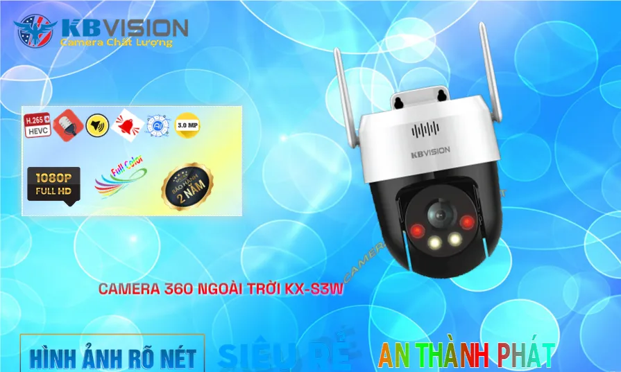 Camera Wifi Kbvision KX-S3W Camera Wifi Kbvision KX-S3W