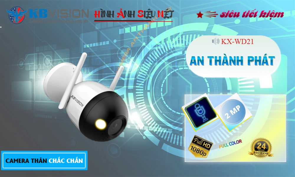 KX-WD21 sắc nét KBvision ➠ KX-WD21 sắc nét KBvision ➠