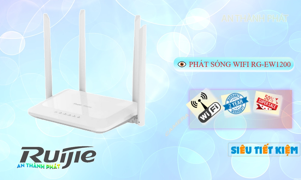 Hãng Ruijie  Modum wifi mạng  RG-EW1200